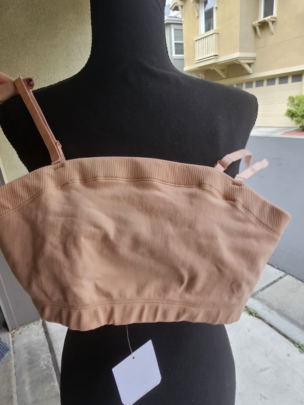 Light Peach/ Dusty Rose Bralette from Fabletics